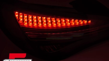 Full LED stražnja svjetla SEQ žmigavci (crna/crvena/smoke) / Mercedes CLA C117 W117 (2013-2018), LDMEG3