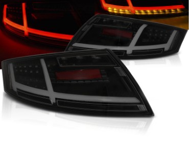 Full LED stražnja svjetla SEQ žmigavci (crna/smoke) / Audi TT 8J (2006-2014), LDAUK4