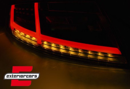 Full LED stražnja svjetla SEQ žmigavci (crna/smoke) / Audi TT 8J (2006-2014), LDAUK4