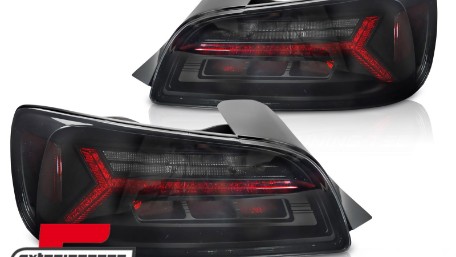 Full LED stražnja svjetla SEQ žmigavci (crna/smoke) / Honda S2000 (2000-2003), LDHO15