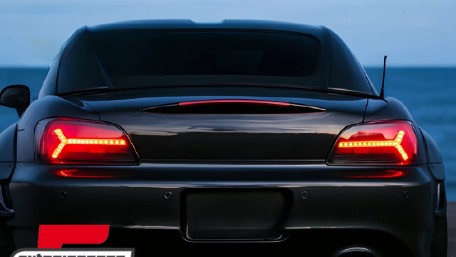 Full LED stražnja svjetla SEQ žmigavci (crna/smoke) / Honda S2000 (2000-2003), LDHO15