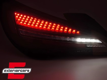 Full LED stražnja svjetla SEQ žmigavci (crna/smoke) / Mercedes CLA C117 W117 (2013-2018), LDMEF4