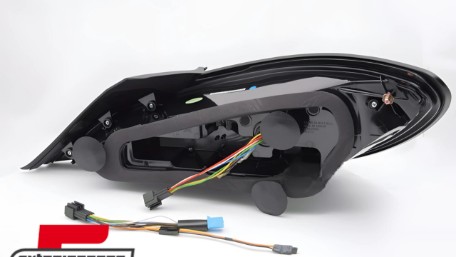 Full LED stražnja svjetla SEQ žmigavci (crna/smoke) / Mercedes CLA C117 W117 (2013-2018), LDMEF4