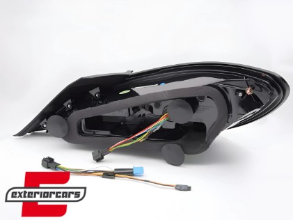 Full LED stražnja svjetla SEQ žmigavci (crna/smoke) / Mercedes CLA C117 W117 (2013-2018), LDMEF4