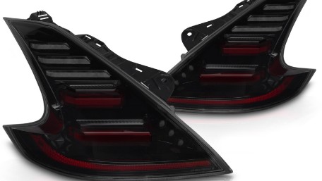 Full LED stražnja svjetla SEQ žmigavci (crna/smoke) / Nissan 370Z (2009-2020), LDNI13