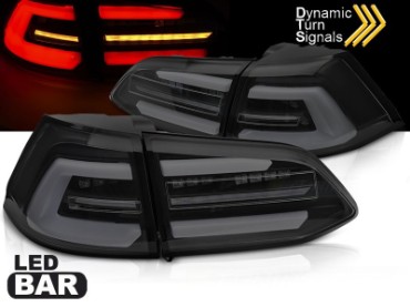 Full LED stražnja svjetla SEQ žmigavci (crna/smoke) / VW Golf 7.5 Facelift (2017-2020) karavan, LDVWZ6