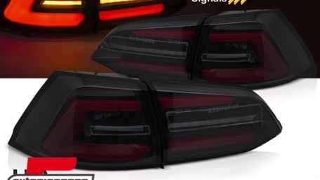 Full LED stražnja svjetla SEQ žmigavci (crna/smoke/bijela/crvena) / VW Golf 7.5 Facelift (2017-2020) karavan, LDVWT9