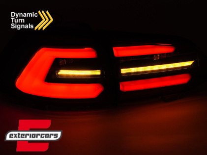 Full LED stražnja svjetla SEQ žmigavci (crna/smoke/bijela/crvena) / VW Golf 7.5 Facelift (2017-2020) karavan, LDVWT9