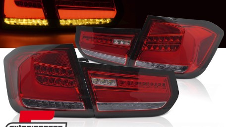 Full LED stražnja svjetla SEQ žmigavci (crvena) / BMW serije 3 F30 F35 (2011-2014), LDBMJ5
