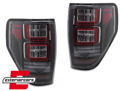 Full LED stražnja svjetla SEQ žmigavci (crvena) / FORD F150 Mk12 (2008-2014), LDFO93
