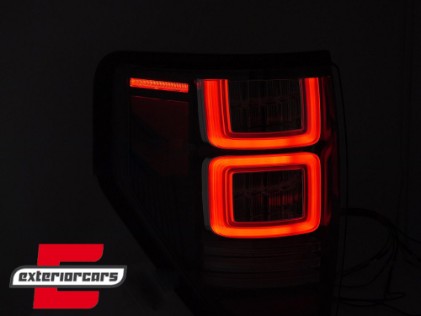 Full LED stražnja svjetla SEQ žmigavci (crvena) / FORD F150 Mk12 (2008-2014), LDFO93