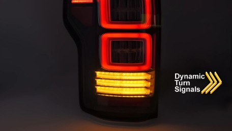 Full LED stražnja svjetla SEQ žmigavci (crvena) / FORD F150 Mk13 (2014-2020), LDFO95