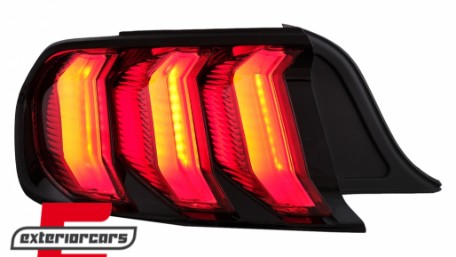 Full LED stražnja svjetla SEQ žmigavci (crvena) / Ford Mustang VI S550 (2015-2022), LDFO89