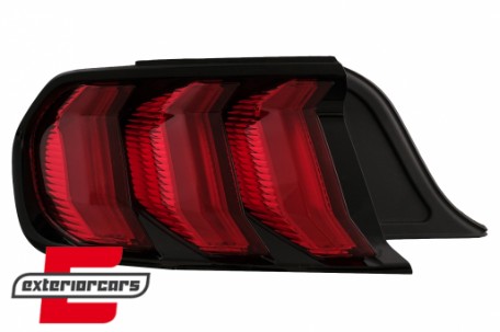 Full LED stražnja svjetla SEQ žmigavci (crvena) / Ford Mustang VI S550 (2015-2022), LDFO89