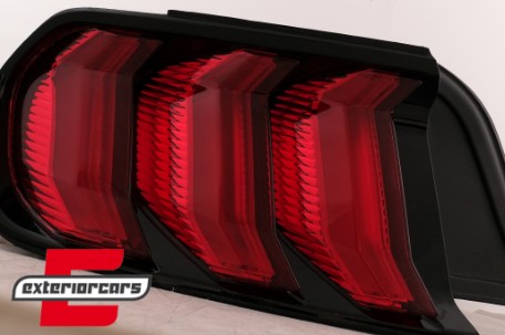 Full LED stražnja svjetla SEQ žmigavci (crvena) / Ford Mustang VI S550 (2015-2022), LDFO89