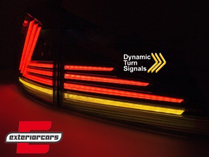 Full LED stražnja svjetla SEQ žmigavci (crvena) / Lexus IS XE20 (2006-2012), LDLE16