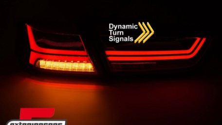 Full LED stražnja svjetla SEQ žmigavci (crvena) / Mitsubishi Lancer 8 limuzina (2007-2017), LDMI11