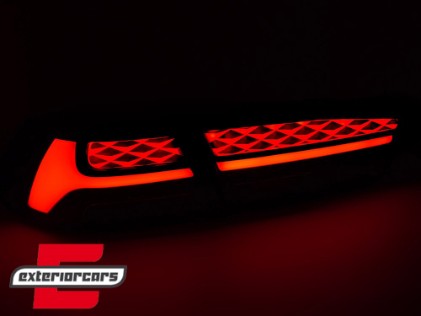 Full LED stražnja svjetla SEQ žmigavci (crvena) / Mitsubishi Lancer 8 limuzina (2007-2017), LDMI13