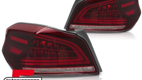 Full LED stražnja svjetla SEQ žmigavci (crvena) / Subaru WRX (2014-2021), LDSU11