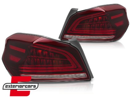 Full LED stražnja svjetla SEQ žmigavci (crvena) / Subaru WRX (2014-2021), LDSU11
