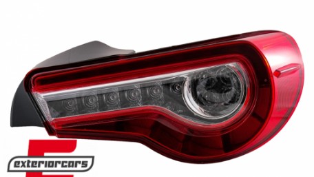 Full LED stražnja svjetla SEQ žmigavci (crvena) / Toyota GT86 (2012-2021), LDTO53