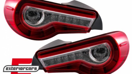 Full LED stražnja svjetla SEQ žmigavci (crvena) / Toyota GT86 (2012-2021), LDTO53