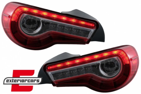 Full LED stražnja svjetla SEQ žmigavci (crvena) / Toyota GT86 (2012-2021), LDTO53