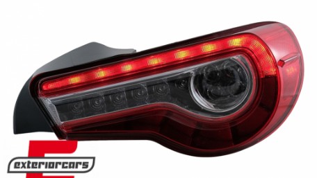 Full LED stražnja svjetla SEQ žmigavci (crvena) / Toyota GT86 (2012-2021), LDTO53