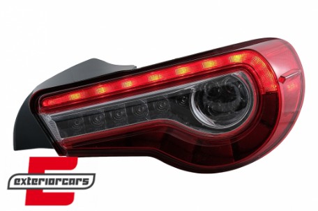 Full LED stražnja svjetla SEQ žmigavci (crvena) / Toyota GT86 (2012-2021), LDTO53