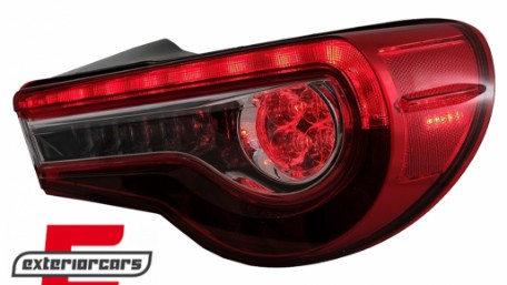 Full LED stražnja svjetla SEQ žmigavci (crvena) / Toyota GT86 (2012-2021), LDTO53