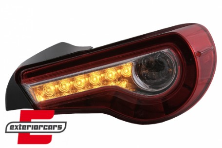 Full LED stražnja svjetla SEQ žmigavci (crvena) / Toyota GT86 (2012-2021), LDTO53