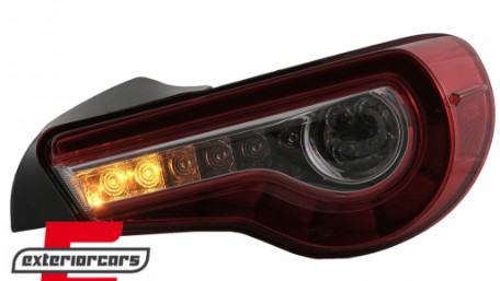 Full LED stražnja svjetla SEQ žmigavci (crvena) / Toyota GT86 (2012-2021), LDTO53
