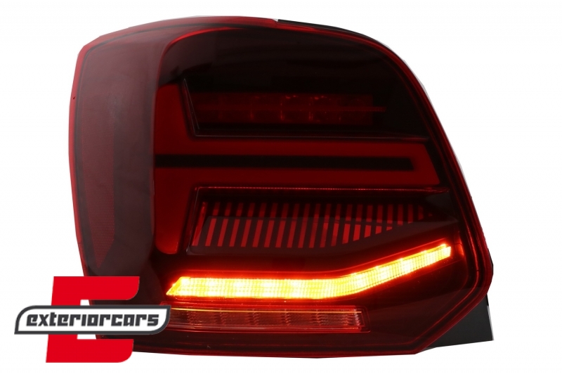 Full LED stražnja svjetla SEQ žmigavci (crvena) / VW Polo 6R 6C (2009-2017), LDVWV4