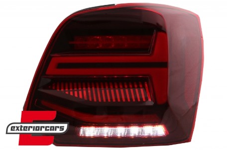 Full LED stražnja svjetla SEQ žmigavci (crvena) / VW Polo 6R 6C (2009-2017), LDVWV4