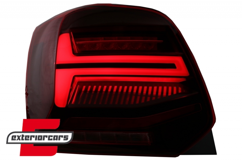 Full LED stražnja svjetla SEQ žmigavci (crvena) / VW Polo 6R 6C (2009-2017), LDVWV4