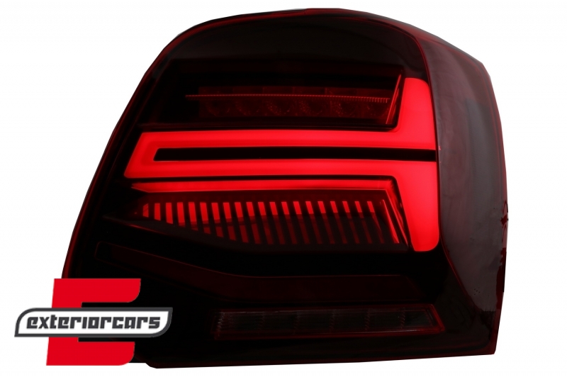 Full LED stražnja svjetla SEQ žmigavci (crvena) / VW Polo 6R 6C (2009-2017), LDVWV4