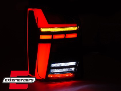 Full LED stražnja svjetla SEQ žmigavci (crvena) / VW T5 T5.1 (2003-2015), LDVWW8