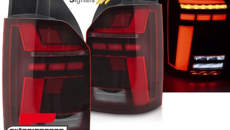 Full LED stražnja svjetla SEQ žmigavci (crvena) / VW Transporter T6 T6.1 (2015-2023), LDVWX0