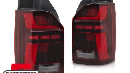 Full LED stražnja svjetla SEQ žmigavci (crvena) / VW Transporter T6 T6.1 (2015-2023), LDVWX0