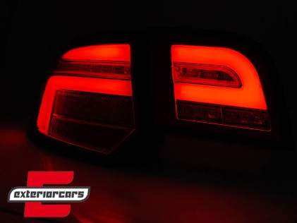 Full LED stražnja svjetla SEQ žmigavci (crvena/kristal) / AUDI A3 8P Sportback (2008-2012) 5 vrata, LDAUI3