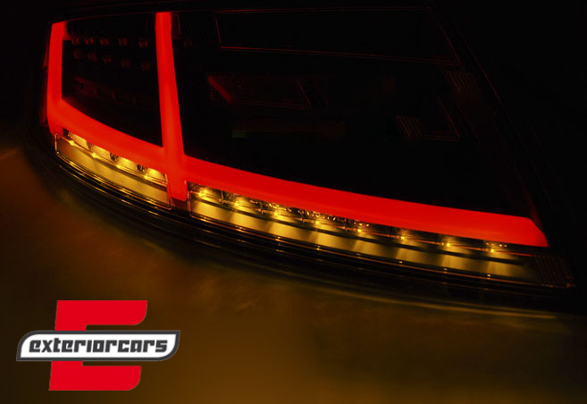 Full LED stražnja svjetla SEQ žmigavci (crvena/kristal) / Audi TT 8J (2006-2014), LDAUD1