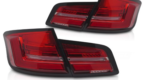 Full LED stražnja svjetla SEQ žmigavci (crvena/kristal) / BMW serije 5 F10 (2010-2013) limuzina, LDBMO7