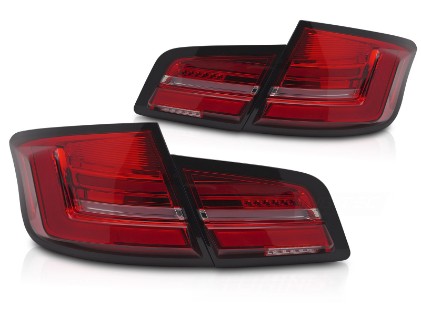 Full LED stražnja svjetla SEQ žmigavci (crvena/kristal) / BMW serije 5 F10 (2010-2013) limuzina, LDBMO7