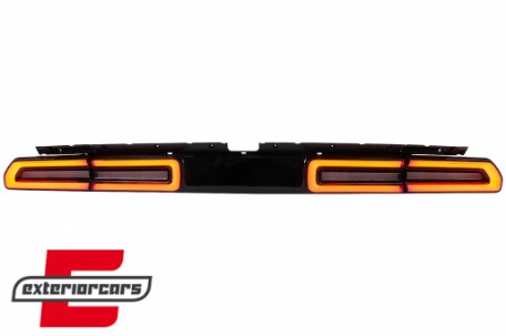 Full LED stražnja svjetla SEQ žmigavci (crvena/kristal) / Dodge Challenger (2008-2014), TLDOGCHA3