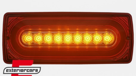 Full LED stražnja svjetla SEQ žmigavci (crvena/kristal) / Mercedes G-klasa W463 (1990-2012), LDMEB6