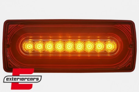 Full LED stražnja svjetla SEQ žmigavci (crvena/kristal) / Mercedes G-klasa W463 (1990-2012), LDMEB6