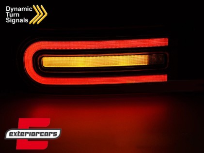 Full LED stražnja svjetla SEQ žmigavci (crvena/kristal) / Mercedes G-klasa W463 (2018-2024) W465 (2024-), LDMEG6