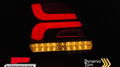 Full LED stražnja svjetla SEQ žmigavci (crvena/kristal) / Suzuki Swift VI (2017-2023), LDSI11