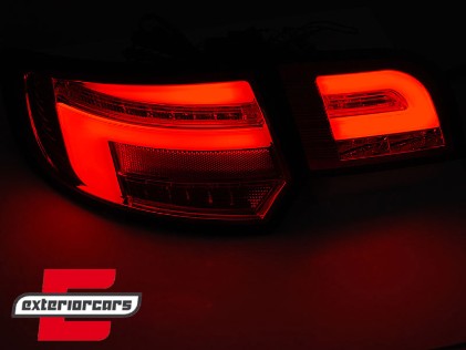 Full LED stražnja svjetla SEQ žmigavci (crvena/smoke) / AUDI A3 Sportback (2003-2008), LDAUH8