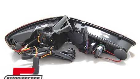 Full LED stražnja svjetla SEQ žmigavci (crvena/smoke) / Audi A4 B8 limuzina (2012-2015), LDAUH4